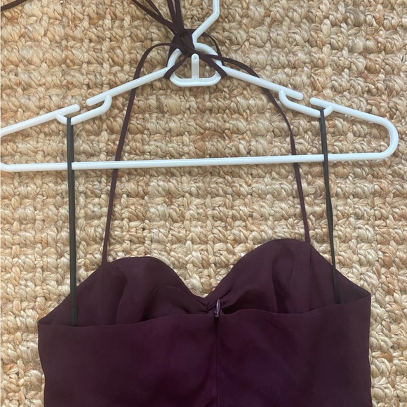 NWT Reformation Addie Dress in Fig size 2 - Picture 9 of 12